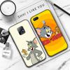 Мягкий чехол JT48 Mouse Cat Tom and Jerry для OPPO Reno 8 6 5 4 Pro Plus Find X3 A17 A3 A31 A38 A40 A53 A54 A55 A74 A76 A78 A77 A80 A94 A95 A96 Lite