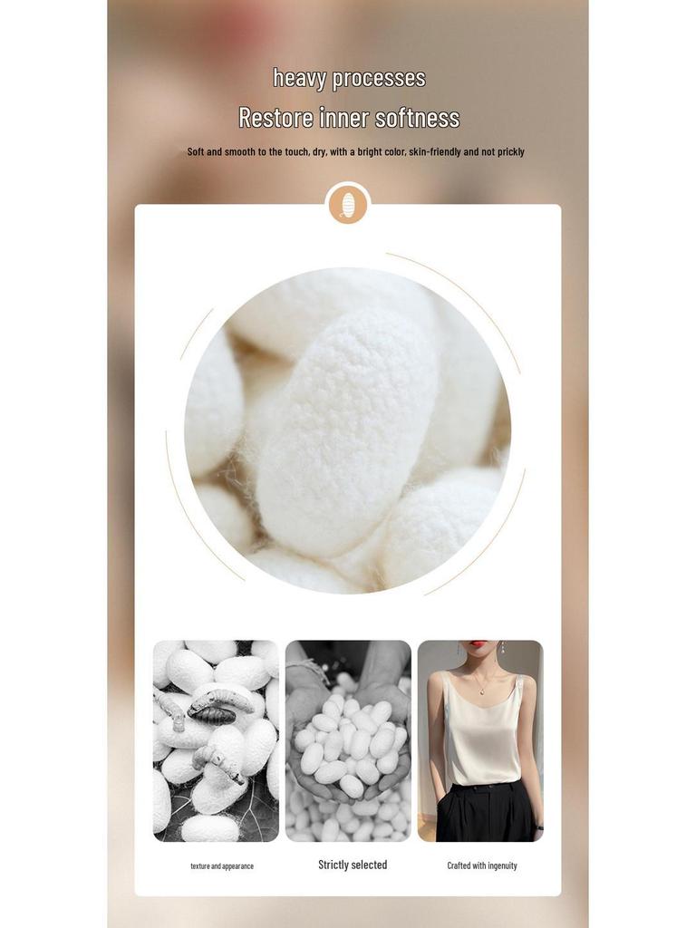 Атласная майка на V-образном вырезе: Женский универсальный, сексуальный летний топ