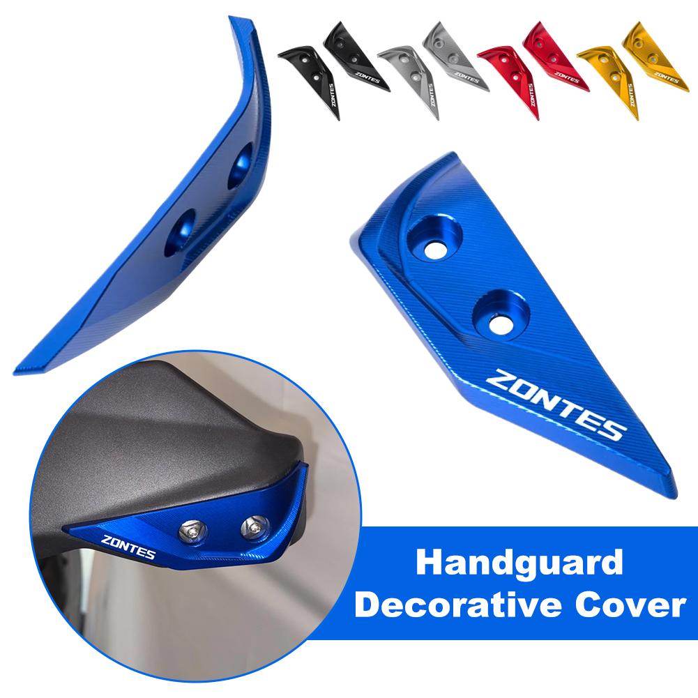 НОВЫЙ Для ZONTES 368G 368 G ZT368G 2024 2025 2026 Алюминиевый ЧПУ Защитные Декоративные Накладки на Руль Мотоцикла Защита Руля H4O2