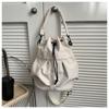 Drawstring Bag Casual Stylish with Adjustable Strap Ladies Handbag Bucket