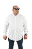 Мужская рубашка больших размеров больших размеров Мужская рубашка больших размеров Punteado White