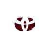 1PCS Carbon Fibe rAuto Logos Sticker Car Steering Wheel Emblem Badge Sticker For Toyota Corolla Camry Yaris Car Accessories