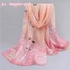 Fashion Women Chiffon Scarf Polyester Print Autumn Summer Pattern Silk Scarves Shawl
