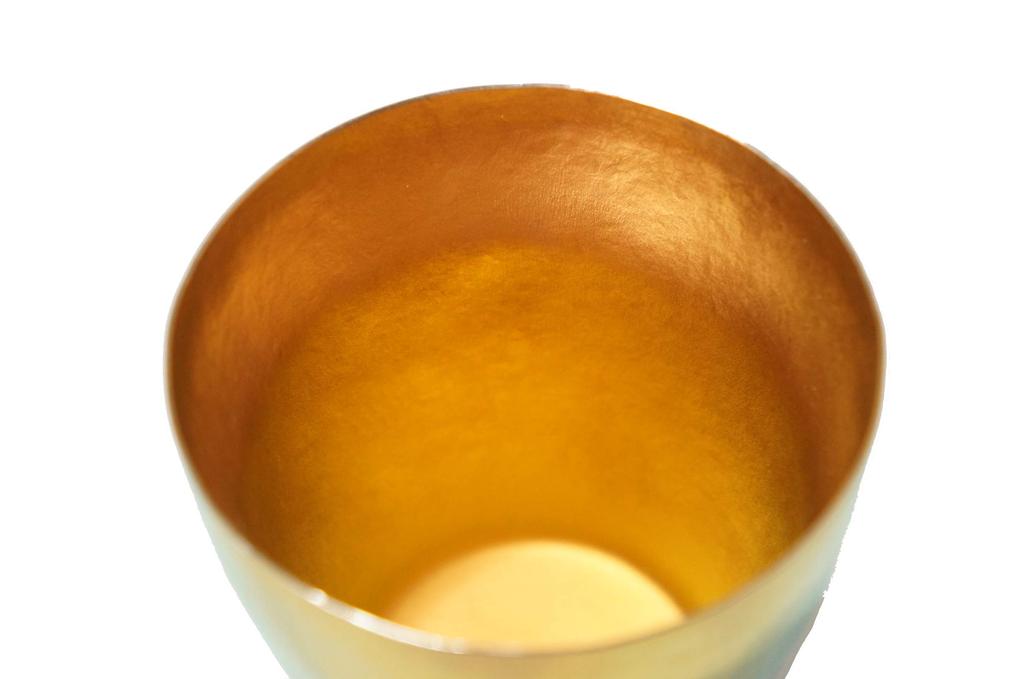 HORIE Gradation Titanium Double Tumbler Rei Hana Titanium 250cc Moon TSUKI Gold T15KM250G08 T15KM250G08