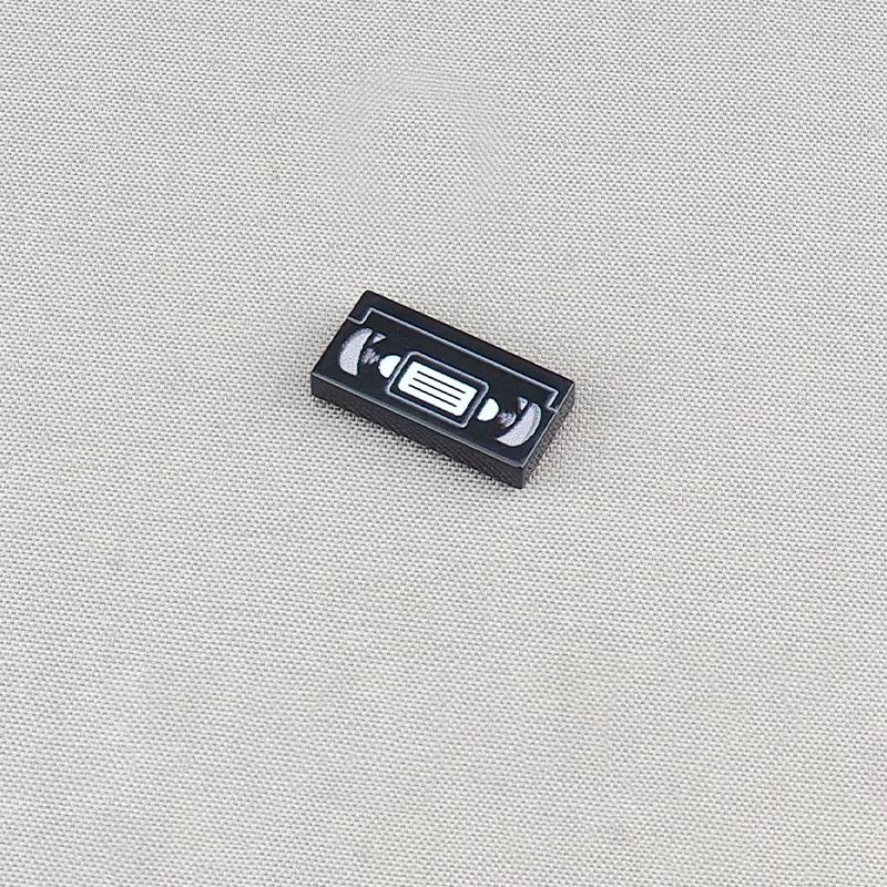 MOC 10 ШТ. 3069 Печатные Видео VHS Панель Узор Строительные Блоки 3069pb Система Машина Инструментальная Панель Кирпичики Частица Игрушка Подарки