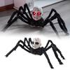 Plush Leg Halloween Electric Walking Spider Glowing Eye Halloween Spider Ornament  Bar