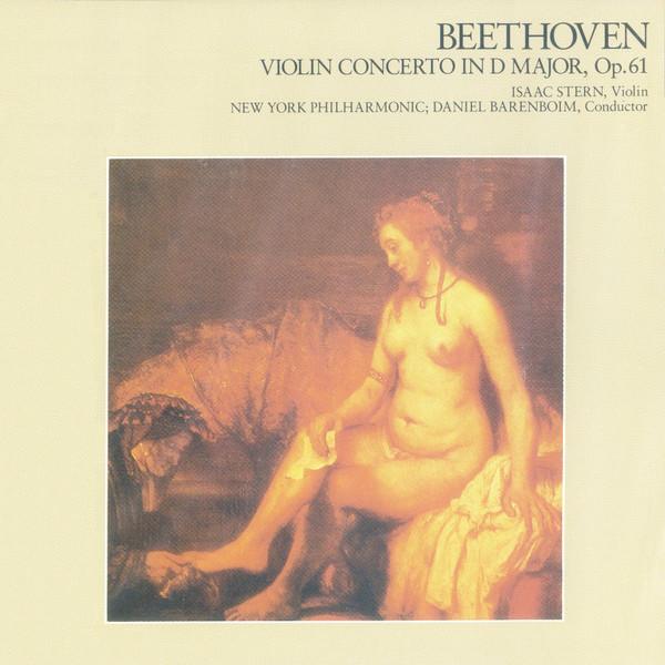CD LUDWIG VAN BEETHOVEN, ISAAC STERN,  - Violin Concerto In D Major, Op.61 FDCA350 CBS/Sony 1985 Japan Classical Used