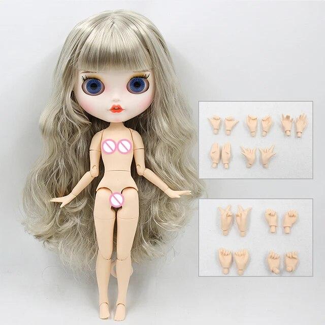 Кукла ICY DBS Blyth 1/6 BJD Joint Body, белая кожа, коричневая кожа, темная кожа, матовое лицо, телесная кукла, 30 см, аниме-игрушка для девочек, подарок