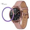 Декоративное защитное кольцо-безель для Samsung Galaxy Watch3 41/45мм, привлекающее внимание, из твердого материала, на клейкой основе, сменное