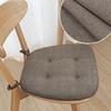 Chair Cushion with Anti-slip Fixing Strap Thickened Sponge Padding Soft Elastic Horse
