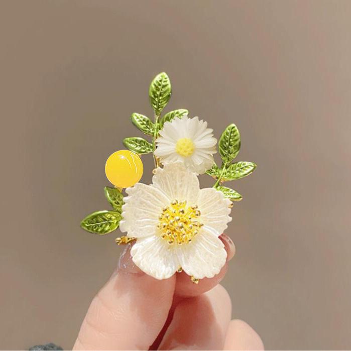 High-End Brooches, Women'S Sense Of Luxury, Niche, High-End Pins, Elegant Temperament, Fixed Clothes, Suits, Pearl Jewelry