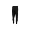 Adidas Casual Striped Solid Color Sports Pants Men Bottoms Black HL6880
