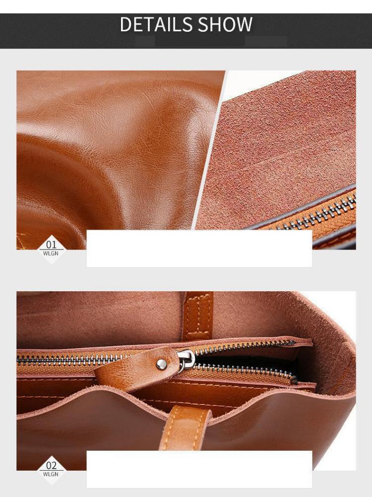 Johnature Модные женские повседневные сумки на плечо из коровьей кожи, роскошные сумки из натуральной кожи большой вместимости для отдыха