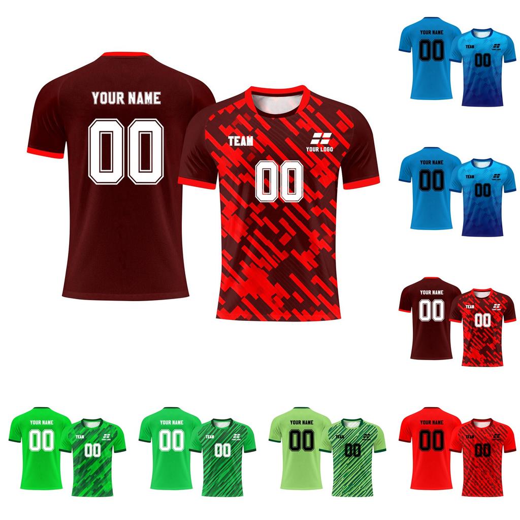 Персонализированные футболки, футболки мужские, для девочек с именем, номером, футбольные майки для мальчиков, тренировочный костюм
