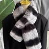 Versatile Scarf Chinchilla Anti-Rex Rabbit Hair Female Thickened Double-sided Fur Scarf To Keep Warm