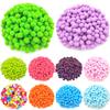 150Pcs/100Pcs 10/15mm Pompones Pompom Sewing Plush Ball DIY Handmade Material Fluffy Wedding Decor Craft Accessories Jewelry Soft Kids Toy Accessories