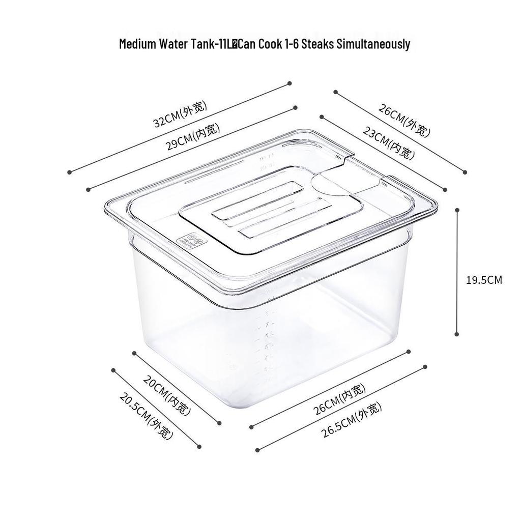 Контейнер для су-вида 11 л для палочки Anova – Горшок-ванна для низкотемпературной медленной готовки