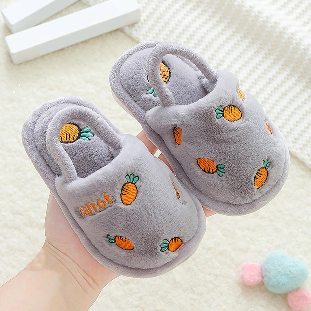 Newborn Baby Girls Printing Flower Prewalker Soft Sole Sandals Single Shoes