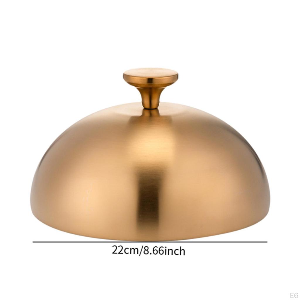 Крышка для бургера из нержавеющей стали, для томления, для пара, купол для гриля, аксессуар для гриля для чизбургера