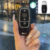 ULA5   Car Key Cover For Mercedes Benz S C Class W223 W206 2022 S350 S400 S450 S500 C260 C300 Alloy Leather Car Remote Control Key Case