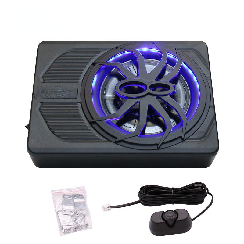 10-дюймовая портативная автомобильная аудиосистема, модифицированный динамик, ультратонкий автомобильный усилитель мощности, активный сабвуфер высокой мощности