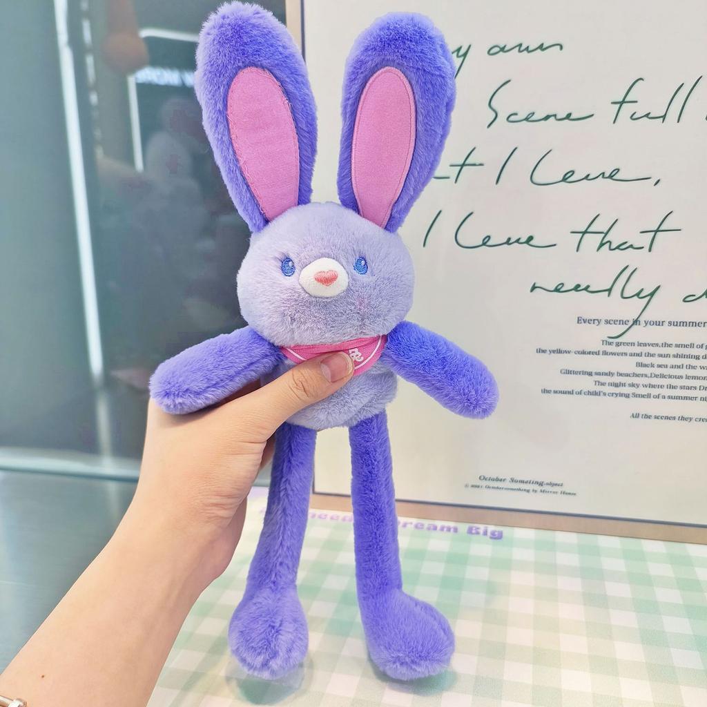 Мультяшный милый плюшевый брелок Coll Dopamine Pull EarRabbit