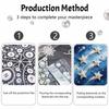 5D DIY Pearl Art Kit Starry Night Sky Decor Home Wall Decoration