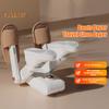 Dry Wet Shoes Dryer with Heat Blower Digital Display Timer Function Low Noise Foldable Design Travel Use Shoes Boots Dryer