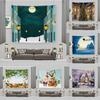 Amazon Home Christmas Tapestry Background Cloth Bedroom Decoration Cloth Tapestry Tapestry Tapestry