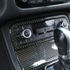 Автомобильные аксессуары из углеродного волокна, внутренняя центральная панель управления кондиционером, крышка переключателя для VW Touareg 2011-2015 2016 2017