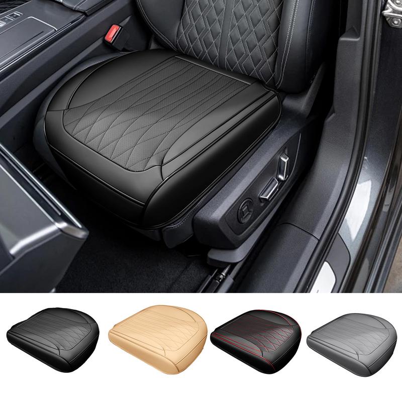 Подушка для сиденья водителя автомобиля, подушка для сиденья водителя автомобиля, противоскользящая подушка для автомобильного кресла, удобная искусственная кожа для различных сидений