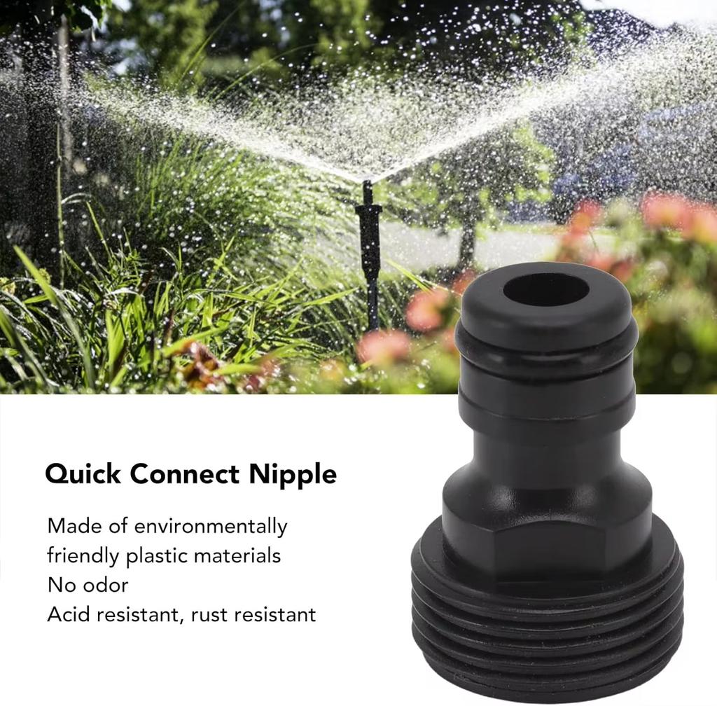 2 Way Y Shape Hose Splitter, Garden Water Pipe Connector with Switch Valve for Outdoor Watering Car Washing