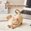 Multi-functional Cat Phone Stand Resin Cat Desk Lazy Bracket  Smart Phone Display