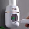 Upgrade Your Bathroom with this 1pc Toothpaste Squeezer and Storage Rack - Automatic Toothpaste Refills Made Easy!