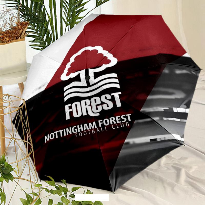 Зонт Forest F.C. с автоматическим открытием/закрытием и 8 ребрами, прочный, компактный, для путешествий и улицы