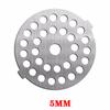 Сменные детали шлифовальной машины из нержавеющей стали для бытовой мясорубки 5 # 55 мм