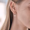 ELLE Jewelry 14K GF Bijoux Heart Earrings ELGPEE474
