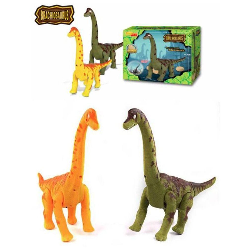 Plastic Will Lay Eggs Dinosaurs Toys Projection Crawling Long-necked Toys Desktop Ornament
