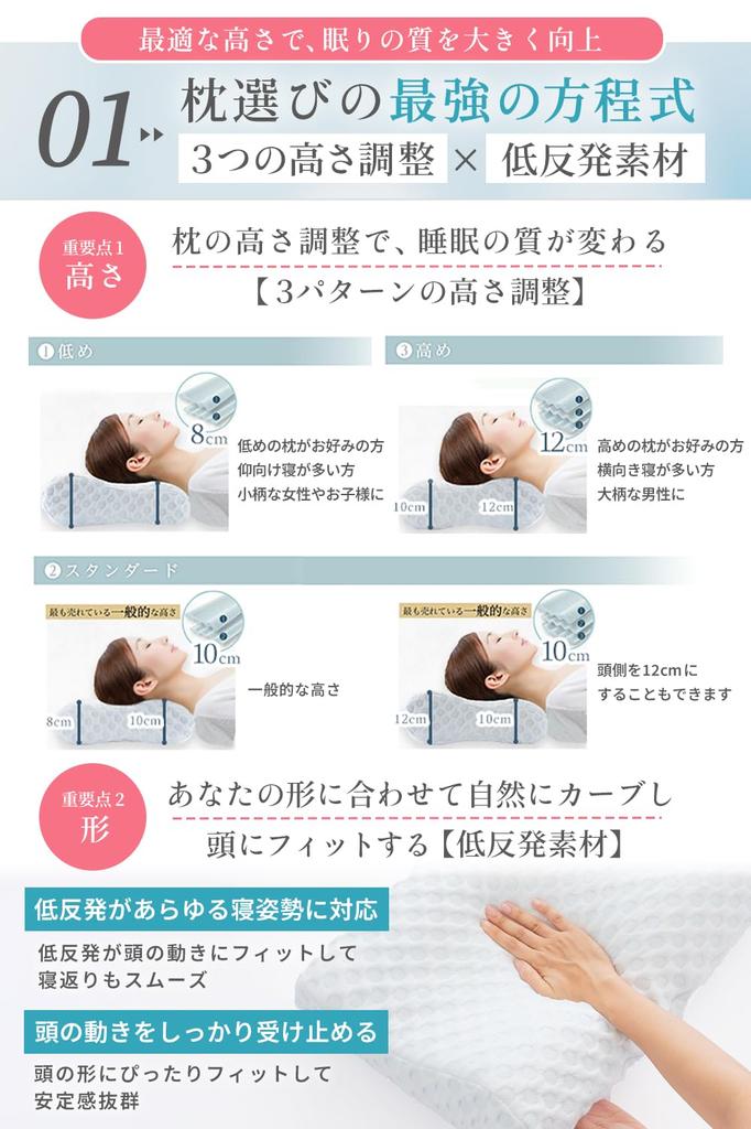 От эксперта по сну x высота MyComfort Memory No Neck Pilow Sleeping Side Comfort Sleeping Pillow New White [Регулируемая под наблюдением] Подушка, Пена,