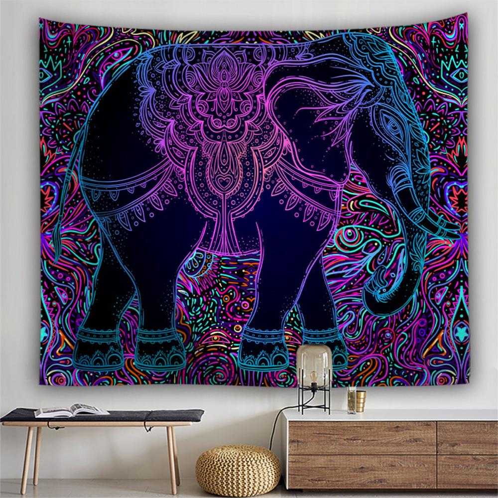 Богемная подвесная ткань, обои для комнаты, спальни, фоновый гобелен, персонализированный гобелен, украшение для гостиной, живопись