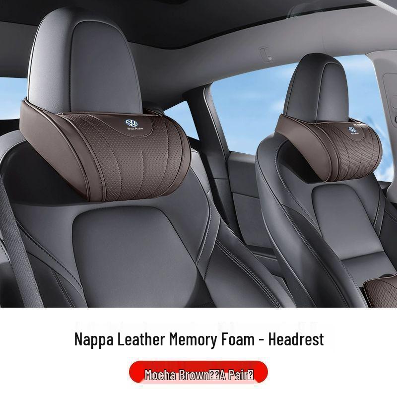 Volkswagen Lumbar Support & Headrest: Compatible with Passat, Magotan, Sagitar, Bora, Lavida, Tharu, ID3/4/6.