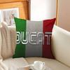 D-Ducati Логотип Мотоцикла Наволочка Дюймы Декор в деревенском стиле Домашние Декоративные Подушки для Дивана