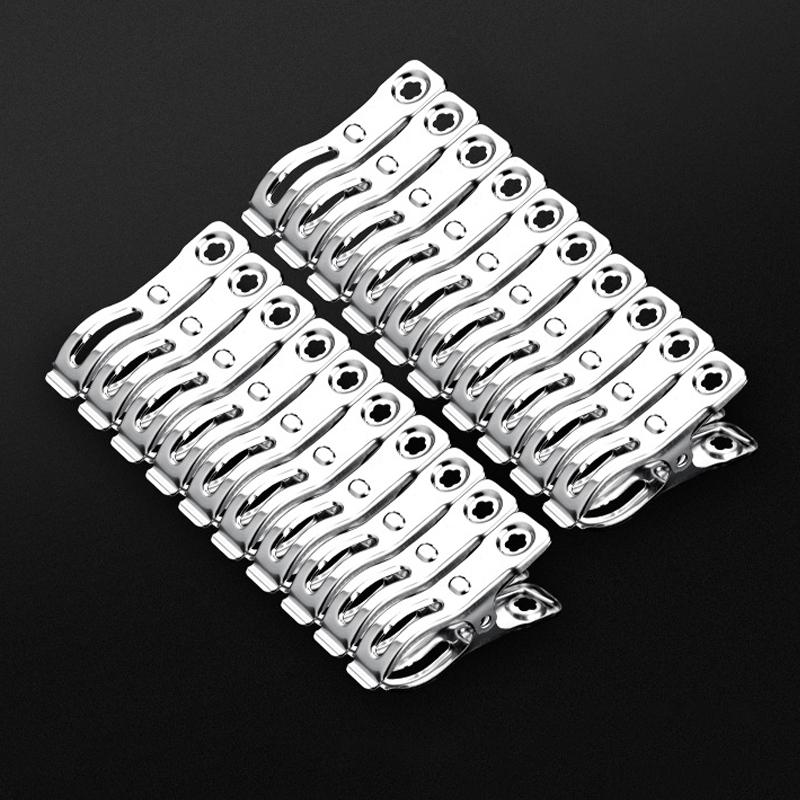 20/10/8 шт. зажимы для пляжного полотенца металлические прочные ветрозащитные прищепки для одежды зажим для подвешивания одеяла многоразовые нескользящие фиксированные сушильные прищепки