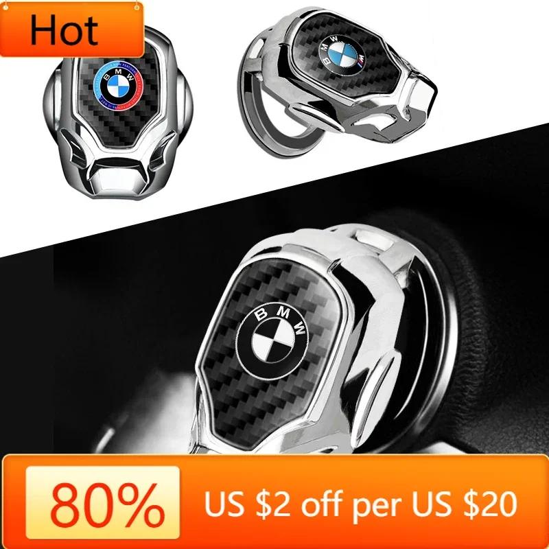 BAAZ2 2025 Hots E60 Car One-click Start Protective Cover Interior Button Decorations For Bmw Performance E46 E90 F20 E39 E91 E87 E60 E