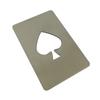 Poker Ace of Spades Beer Opener,Stainless Steel Playing Card Bottle Opener,Mini Wallet Openers Bar Cooking Tools