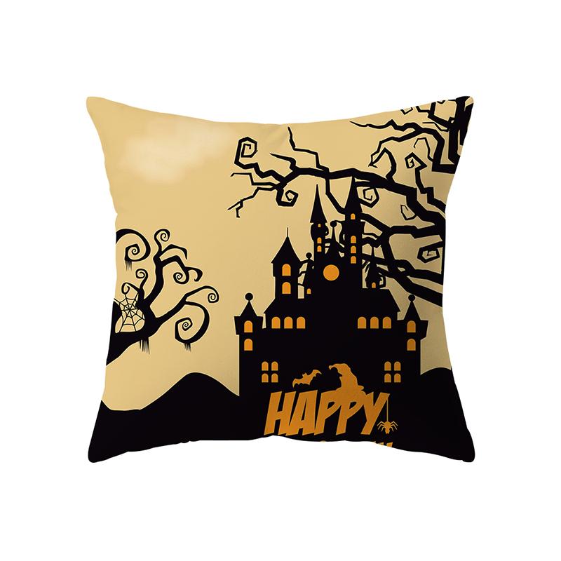 Pumpkin Collection Halloween Theme Pillow Cover Sofa Cushion  Holiday Gift Party Decoration Home Decor