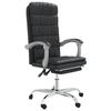 VidaXL Reclining Office Armchair Reclining Seat Computer Chair Adjustable Backrest and Footrest Office Furniture 349653