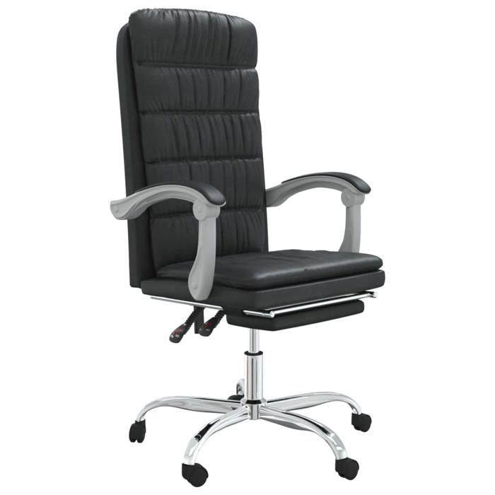VidaXL Reclining Office Armchair Reclining Seat Computer Chair Adjustable Backrest and Footrest Office Furniture 349653