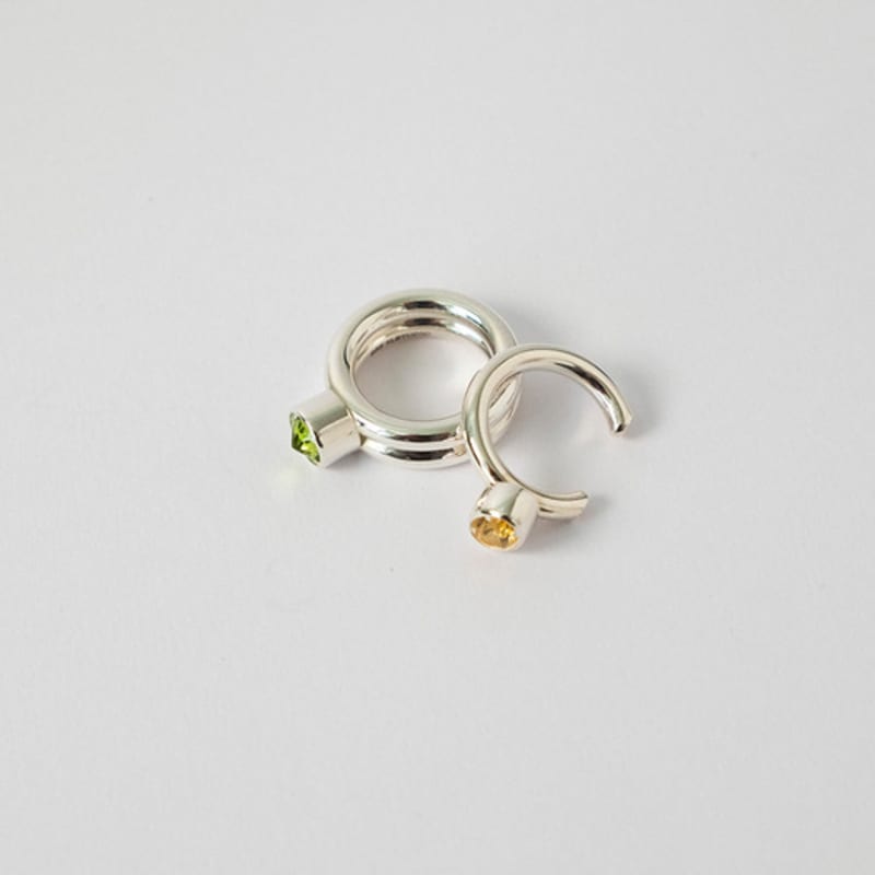 1LSTUDIO PERIDOT RING