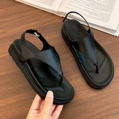 Модные балетки Женские сандалии с перемычкой Модная платформа Летняя обувь 2025 Дизайнерские уютные шлепанцы Новые тренды Повседневные сандалии для женщин